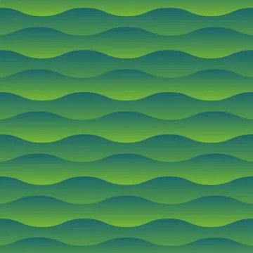 Soft gradient wavy background. Stock Illustration