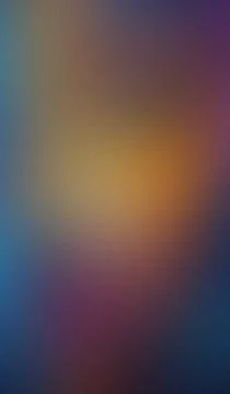 Soft gradients blend blues, purples, and warm golds. Subtle particles add t.. Stock Illustration