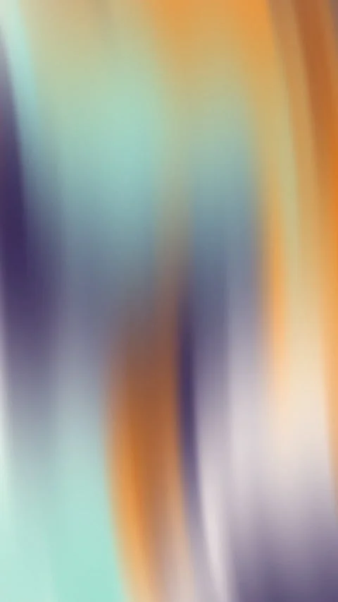 Soft gradients blend teal, amber, and deep violet Stock Footage 336874357
