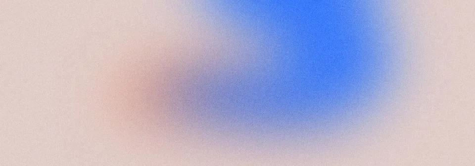 Soft grain texture gradient background featuring muted beige and vibrant bl.. 스톡 일러스트