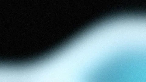 Soft grainy blue gradient wave background with smooth blur and noisy airy l.. Stock Illustration