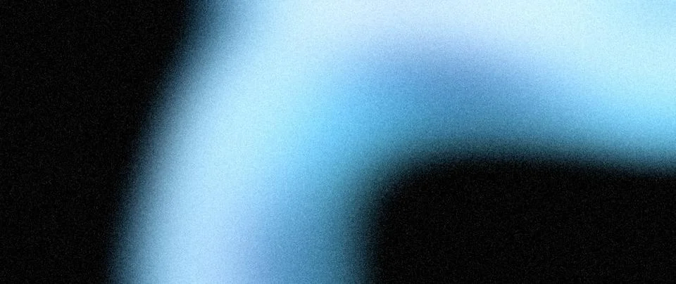 Soft grainy blue gradient wave background with smooth blur and noisy clean .. Stock Illustration