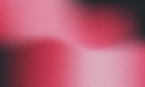 Soft grainy gradient background, with blended shades, of deep red, pink, an.. Ilustração Stock