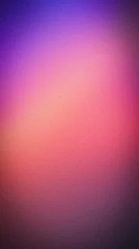 Soft grainy gradient background with pastel purple coral pink and warm yell.. Stock Photos