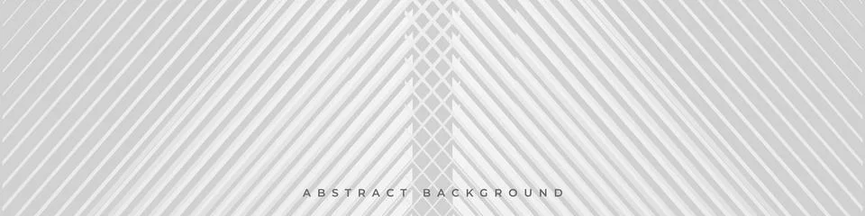 Soft gray abstract modern background with white stripes. Stock Illustration