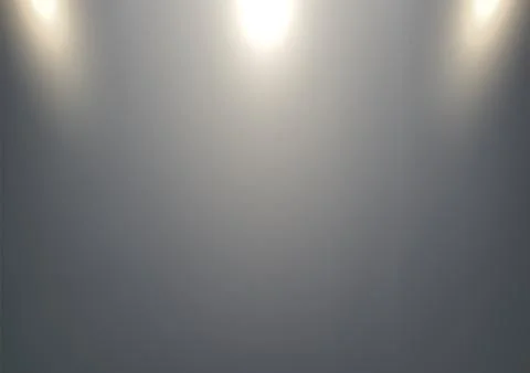 Soft gray gradient background with warm spotlights creating a dramatic stag.. Stock Illustration