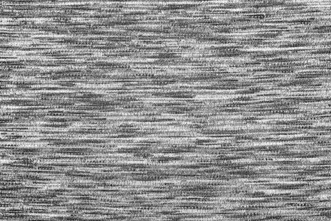 Soft gray knitted fabric texture with horizontal stitch pattern for seamless Stock Photos