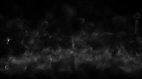 Soft Gray Mist Particles Drifting Upwards Cinematic Background Loop Stock Footage 332891023