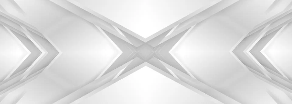 Soft gray modern tech gaming abstract background with arrows Stock Illustration