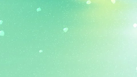 Soft Green Abstract Background with Floating Particles and Light Flares Stock Footage 327502642