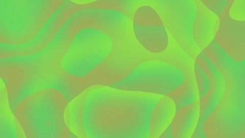Soft green abstract background, with yellow, orange, shape, pattern design hd, Stock Footage 297368484
