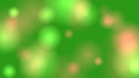 Soft Green Abstract Bokeh Background with Blurred Glowing Lights and Natura.. Stock Illustration