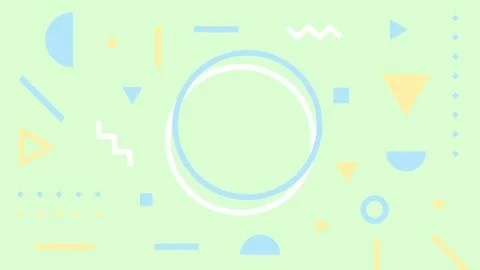 Soft Green Abstract Design Background Stock Illustration
