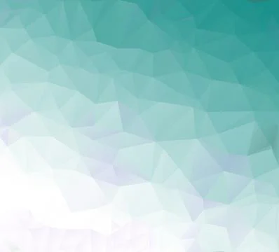 Soft Green Abstract Low Poly Geometric Gradient Polygonal Background Vector Stock Illustration