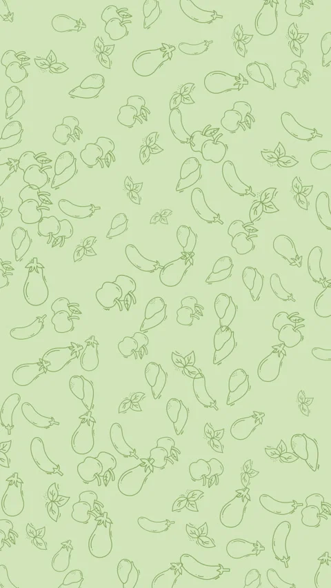Soft green abstract organic pattern background loop with natural textured e.. Video stock 338164275