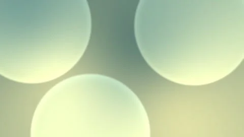 Soft green and blue gradient with floating circles. Seamless loop background. Stock Footage 309855823