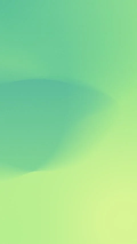 Soft green and teal gradient with smooth, flowing shapes. Seamless loop Vidéo 309957079