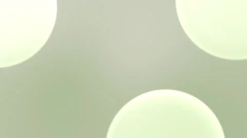 Soft green circular shapes on a seamless loop background, 4K quality. Stock Footage 305344763
