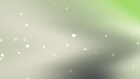 Soft green gradient background features scattered glowing circles. Stock Footage 302136251