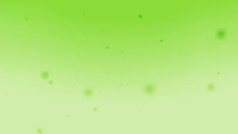 Soft Green Gradient Background with Floating Abstract Bokeh Elements Stock Footage 304275161