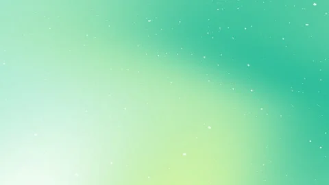 Soft green gradient background with subtle dust particles animation Stock Footage 327502629