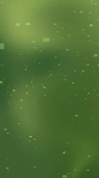 Soft green gradient with scattered pixel-like dots Stock Illustration