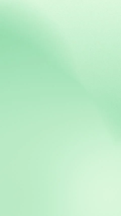 Soft green gradient with smooth curves, seamless loop background. 4K resolution. Vídeo Stock 309855937