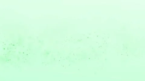 Soft green particle wave flowing through bright space forming smooth abstra.. Stockillustratie