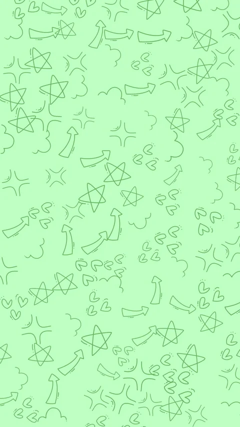 Soft green pattern video with abstract celestial shapes for backgrounds Stock Footage 338376654