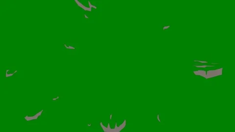 A soft green screen effect with fluid motion conveying calm and gentle Vídeo Stock 301387177