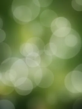 Soft Green Spring Lights Background Blur Illustrazione stock