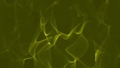 Soft green tendrils float gently across dark backdrop Видео 340528895