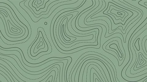 Soft Green Topographic Design Background 스톡 일러스트