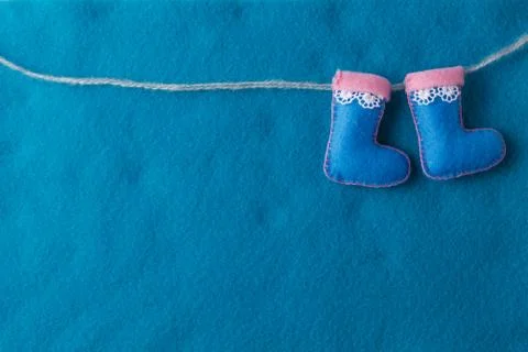 Soft handmade felt background Stock-Fotos