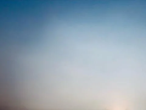 Soft Hazy Blue Sky Gradient with Large Negative Space Stock Photos