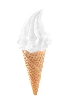 Soft ice cream Stock Photos