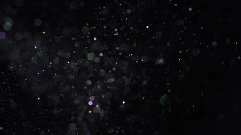Soft illuminated dust. Stock Footage 322802294