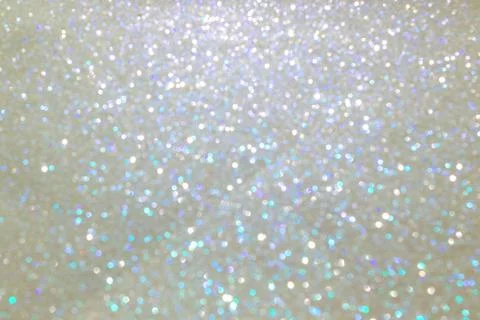 Soft iridescent glitter bokeh background with shimmering pastel sparkle and Stock Illustration