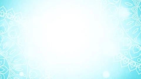 Soft Islamic Gradient Background Light Arabesque – Blue Spiritual Ramadan Stock Footage 314505043