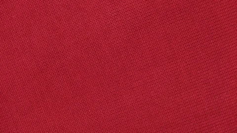 Soft Knitted Woolen Detailed Texture. Natural Fabric Closeup Knit Pattern. Red Stock Footage 277872841