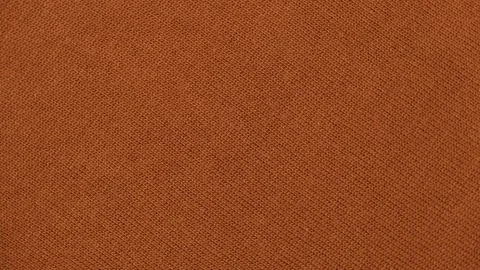 Soft Knitted Woolen Detailed Texture. Natural Fabric Closeup Knit Pattern. Brown Stock Footage 282724139