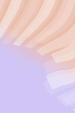 Soft Lavender and Orange Geometric Abstract Vector Template Stockillustratie