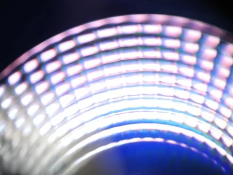 Soft leak diffusion from bright lamp Stock Photos