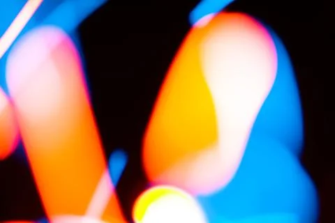 Soft light abstract pattern on dark Stock Photos