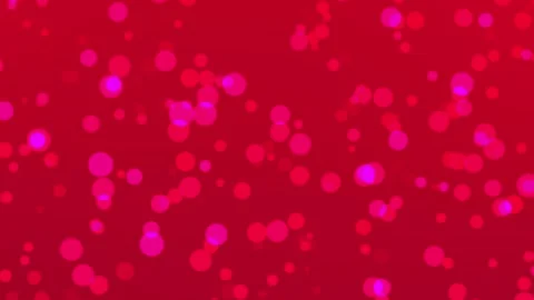 Soft light abstract red background polka dot hd copy space digital rendering  Video stock 297345642