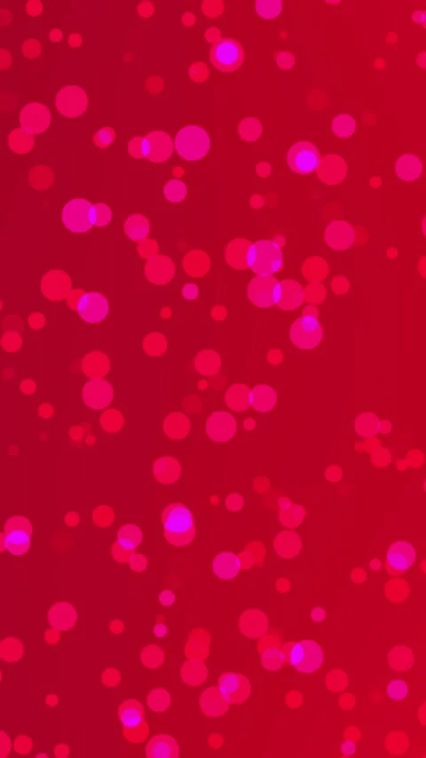 Soft Light Abstract Red Polka Dot Seamless Loop Vertical Stock Footage 310348975