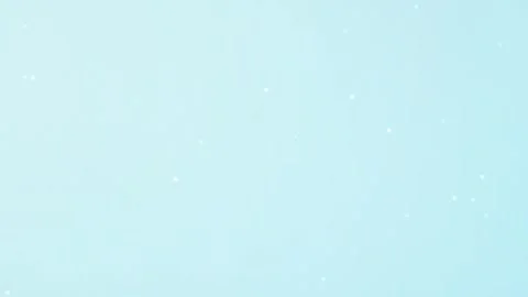 Soft Light Blue Background with Floating Irregular White Shapes Stock Footage 331011911