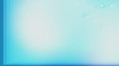 Soft Light Blue Gradient Background with Floating Bokeh Particles Video stock 346052941