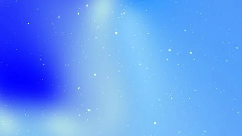 Soft light blue sky and dodger blue with white specks and a gentle starlight Illustrazione stock