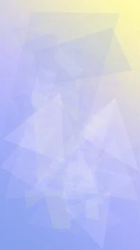 Soft light blue translucent triangles overlap into an abstract polygon patt.. Stock Illustration